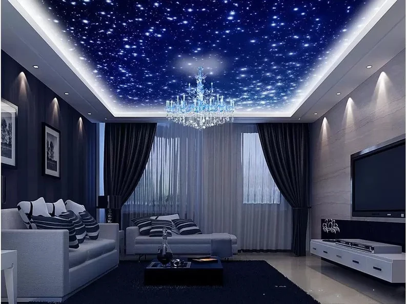 Print ceiling sticker, ceiling sticker, print decorative ceiling sticker